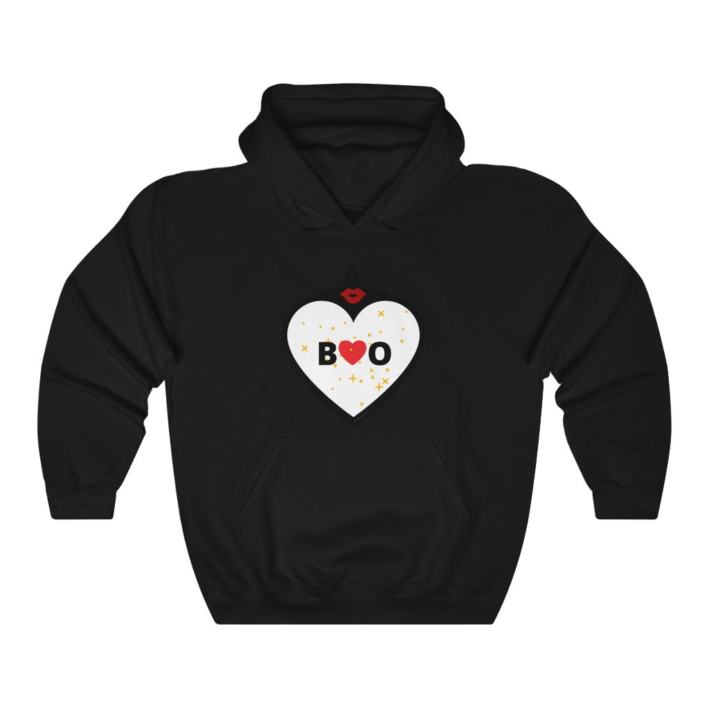 Sparkle BOO Heart Hoodie