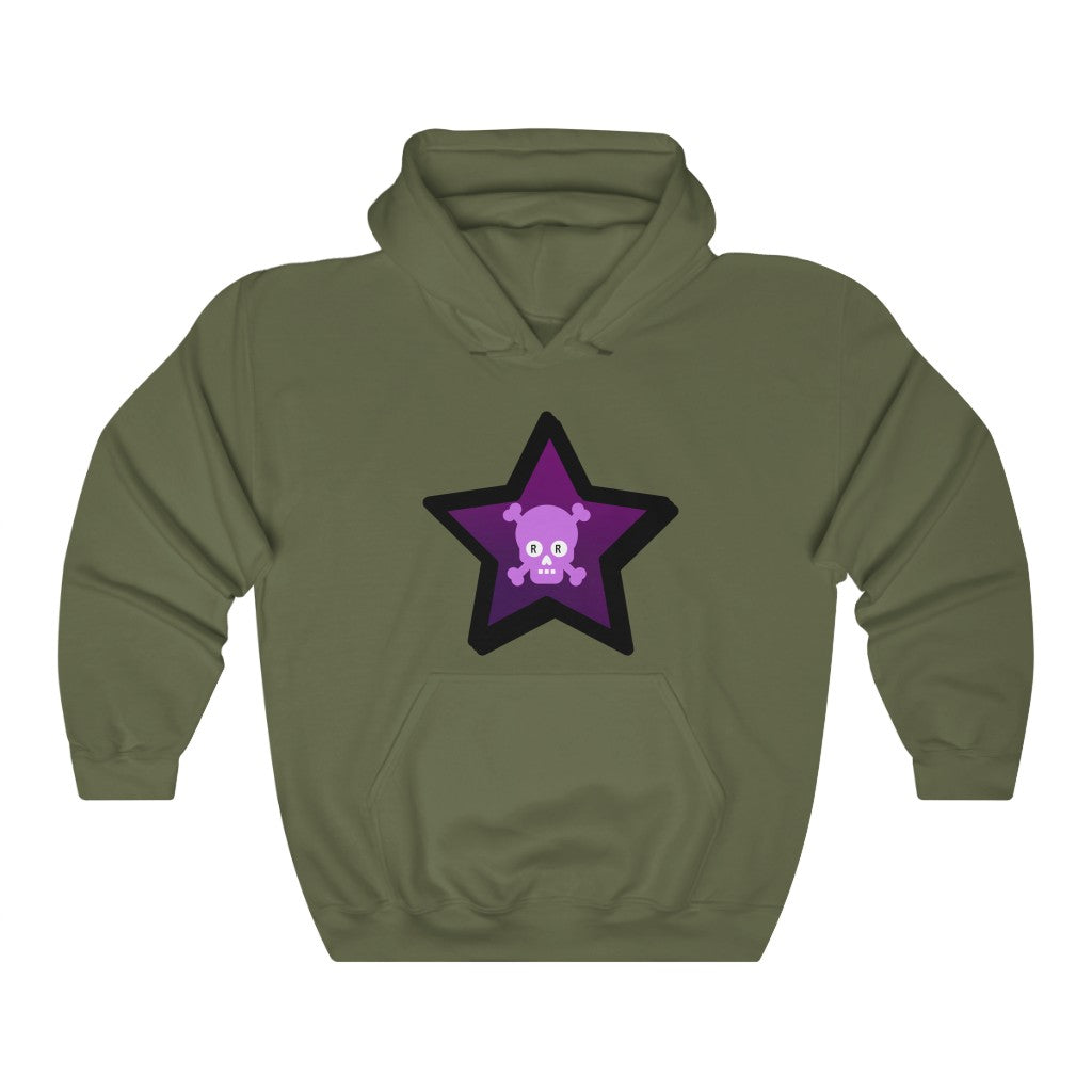 Poison Skull Star Hoodie