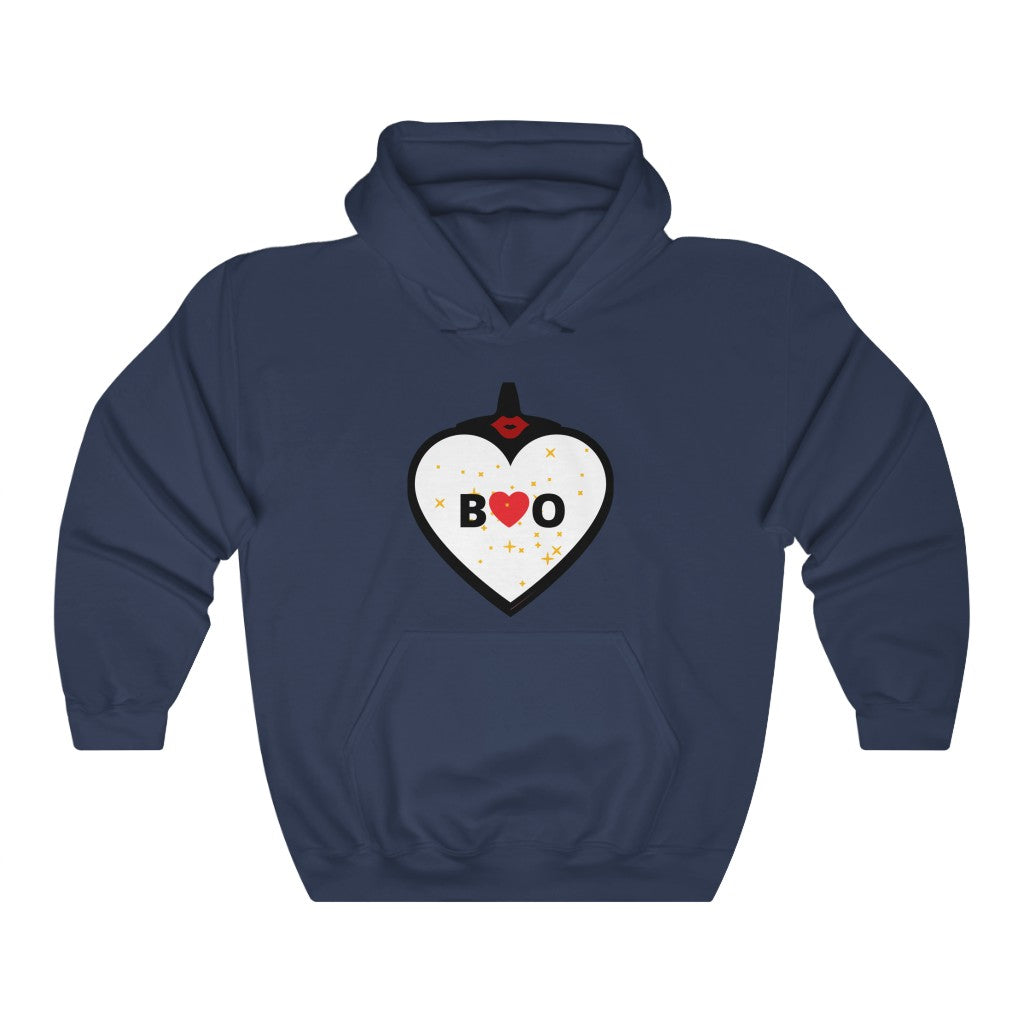 Sparkle BOO Heart Hoodie